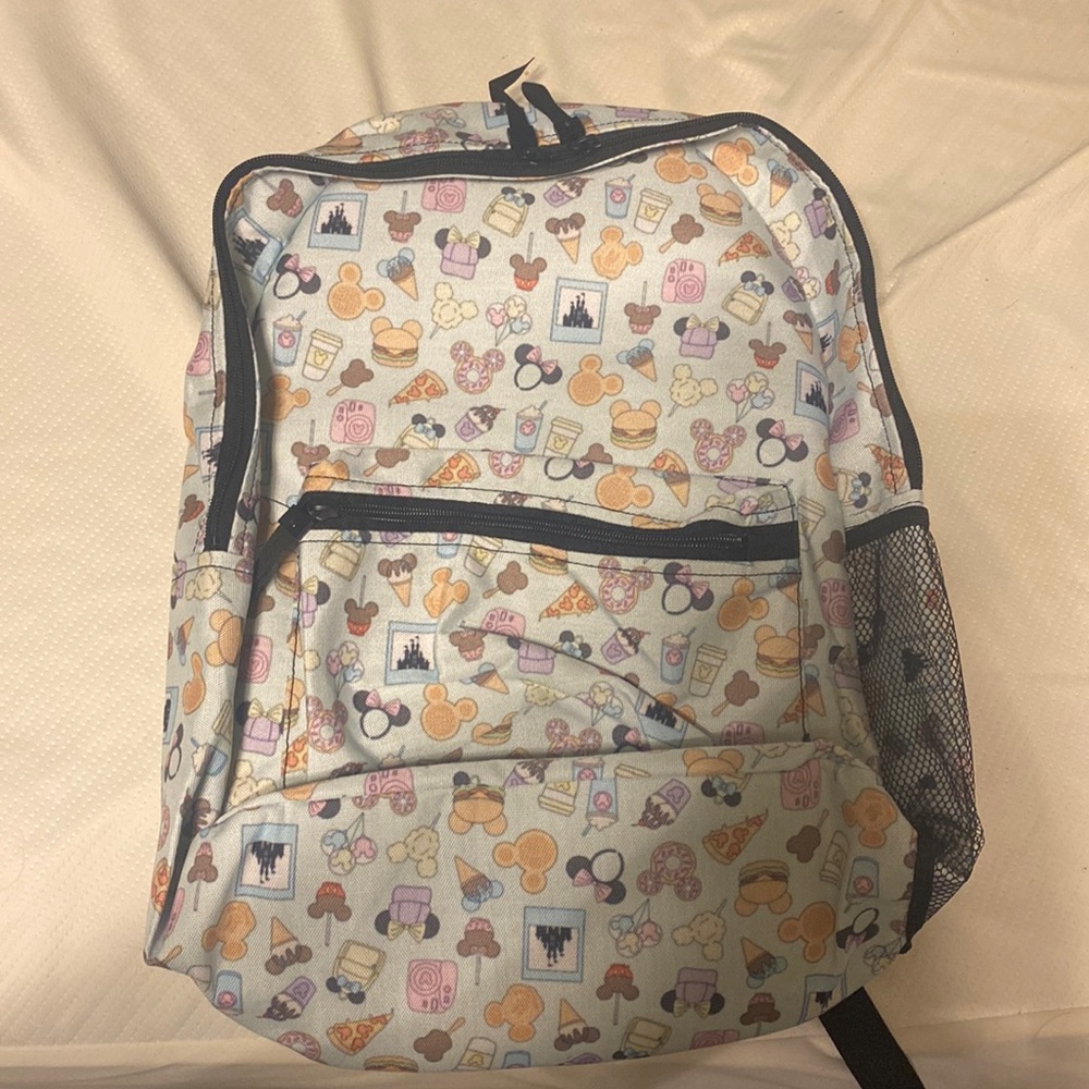 Disney just here for the snacks backpack